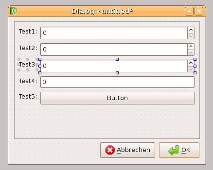 QLabel ein paar Pixel zu hoch im QFormLayout? - Ubtuntu/GNOME