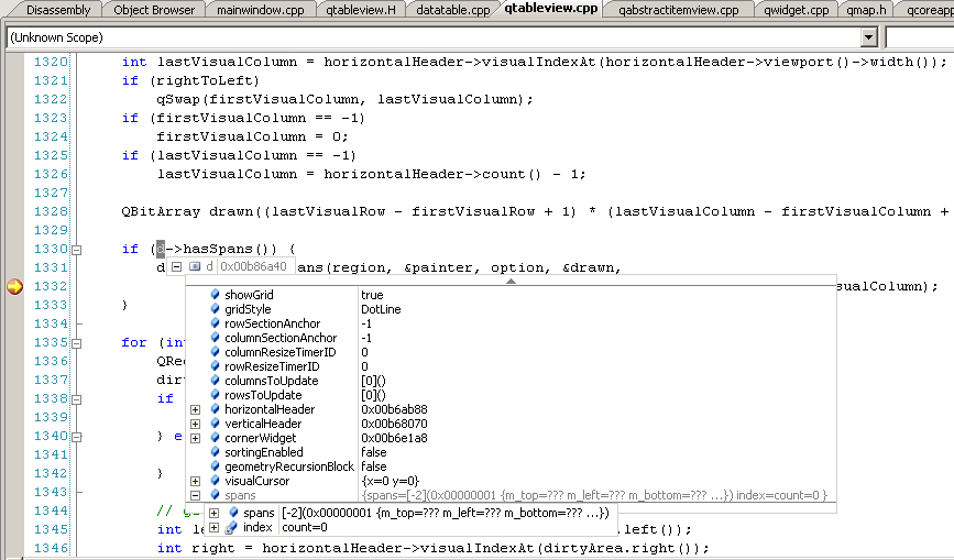 d-&amp;gt;spans[-2]