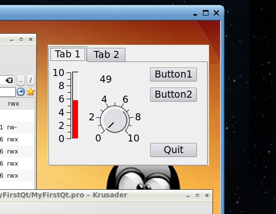 Qt/Qwt-Anwendung in Ubuntu