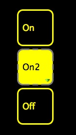 Und so soll es aussehen wenn es geklickt wurde.