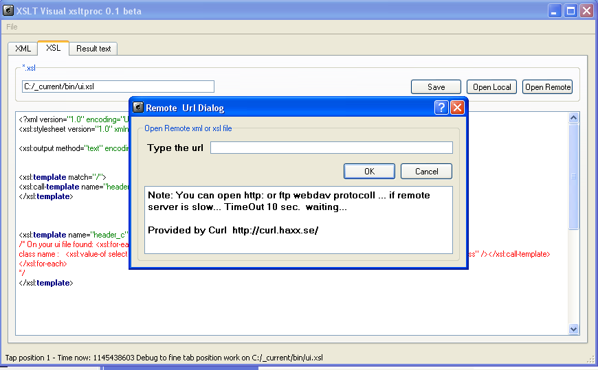 Visual Xslt converter auch fuer qt ui file und xml generell