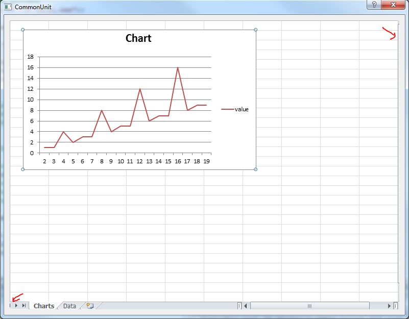 Screenshot zu Variante 2