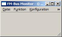 Screenshot der Anwendung mit Layoutmanager