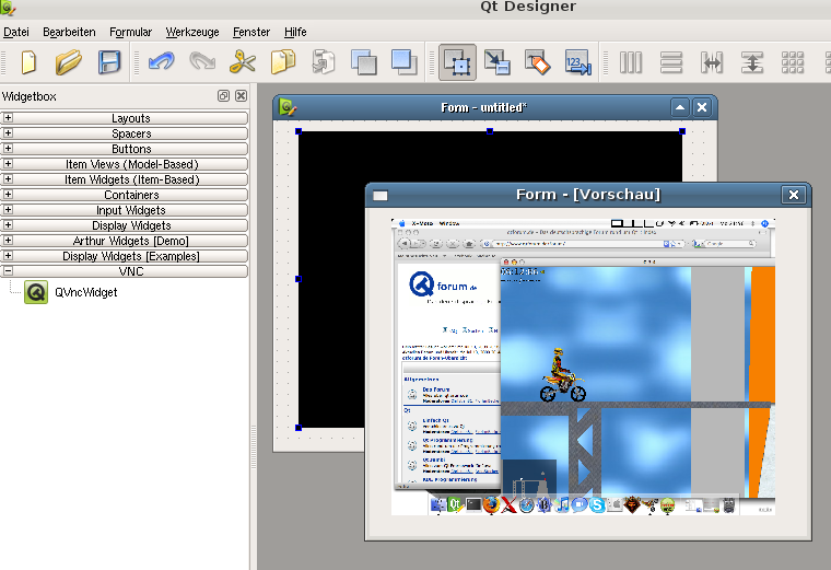VNC-Plugin unter Ubuntu zu OsX-Server